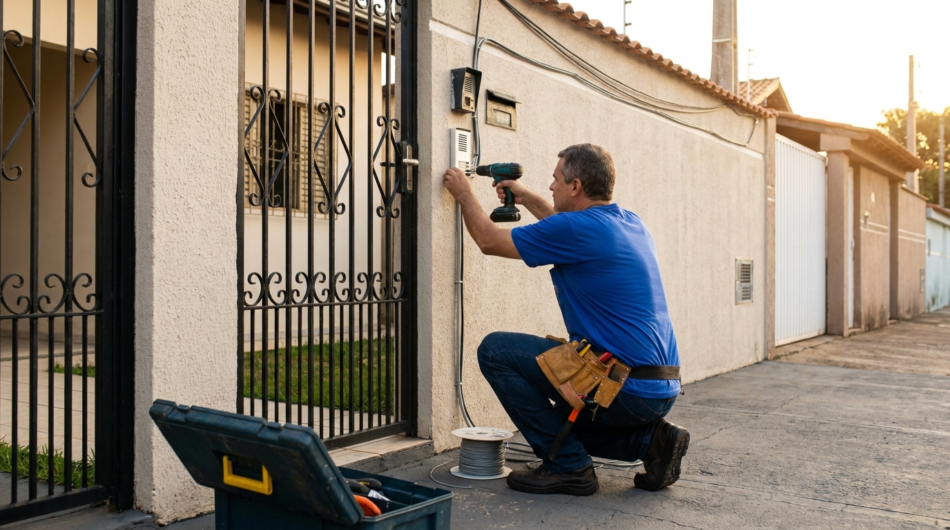Instalacao de interfone em Franca‑SP